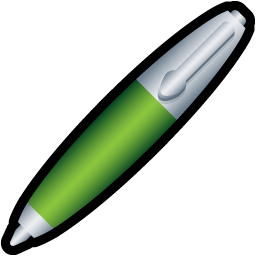 Pen Green Icon 256x256 png